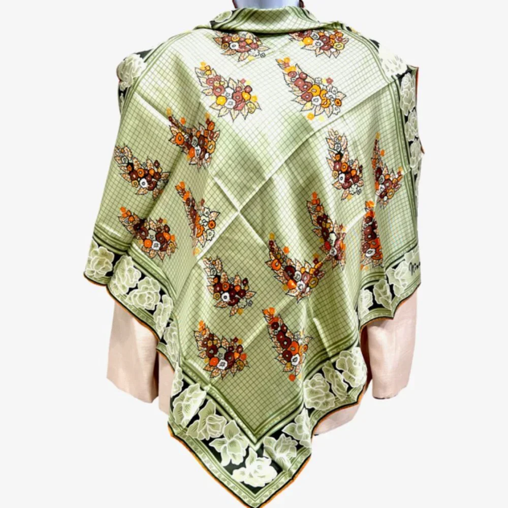 Unused-NINA RICCI PARIS  SILK SCARF   30